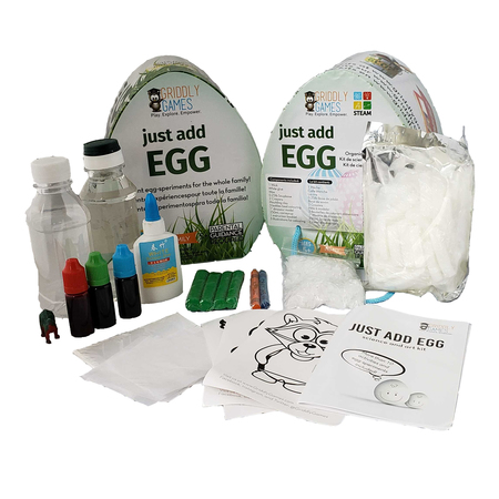 GRIDDLY GAMES Just Add Egg Science + Art Kit 4000600